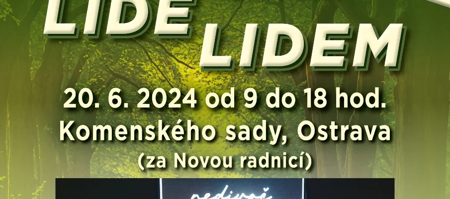 Lidé lidem, Sociální věci Ostrava, přehlídka sociálních služeb 20. 6. 2024