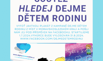 Chystáte se o prázdninách cestovat Moravskoslezským krajem? Dívejte se kolem sebe po plakátech kampaně Dejme dětem rodinu.