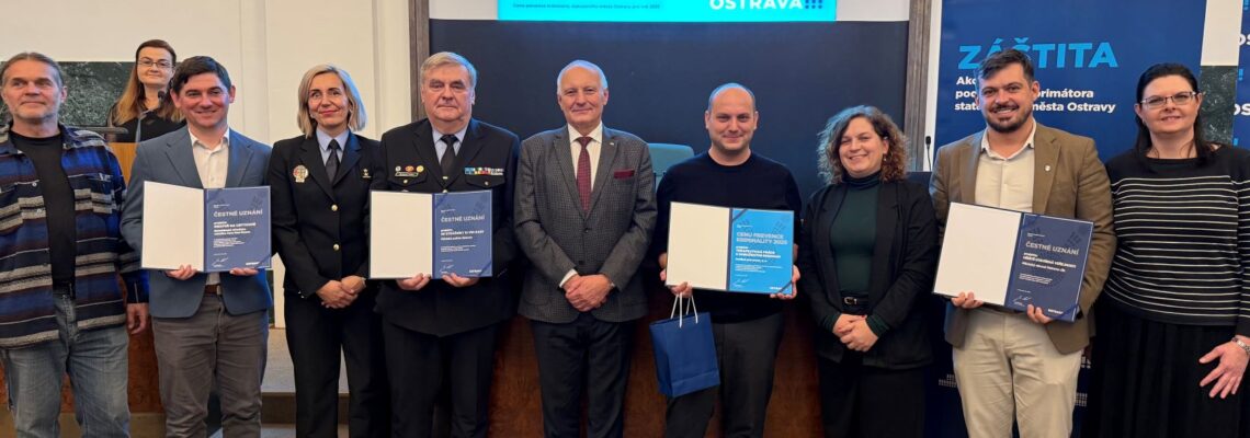 Vítězové Ceny prevence 2025 Ostrava