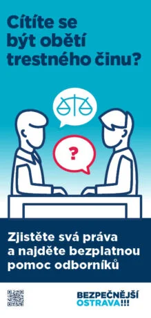 Leták pro oběti trestných činů