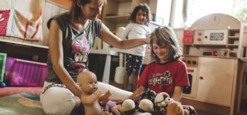 V azylovém domě pro matky s dětmi. Foto: MMO