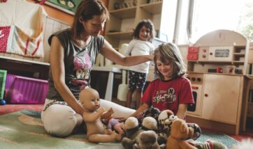 V azylovém domě pro matky s dětmi. Foto: MMO