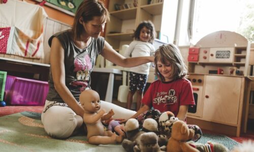 V azylovém domě pro matky s dětmi. Foto: MMO