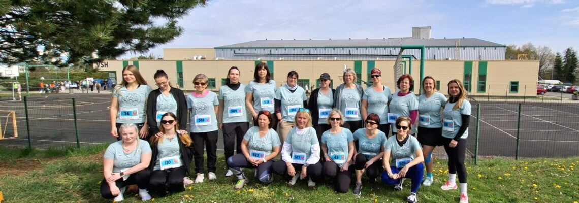 Kolegyně z OSPOD se zúčastnily charitativního běhu Křídla dětem