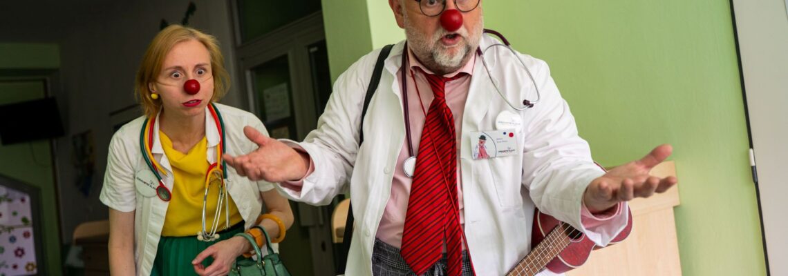 Zdravotní klauni v nemocnici