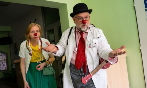 Zdravotní klauni v nemocnici