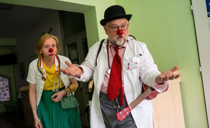 Zdravotní klauni v nemocnici